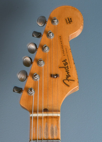 2009 Fender Custom Shop Heavy Relic 1957 Stratocaster 2 Tone Sunburst