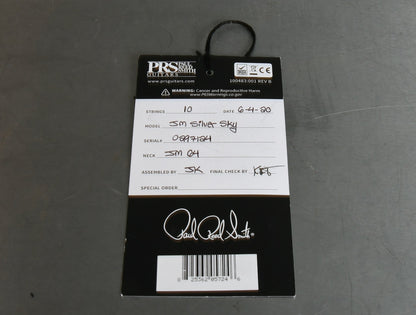 2020 Paul Reed Smith PRS John Mayer Silver Sky Polar Blue Maple Neck - IN STOCK