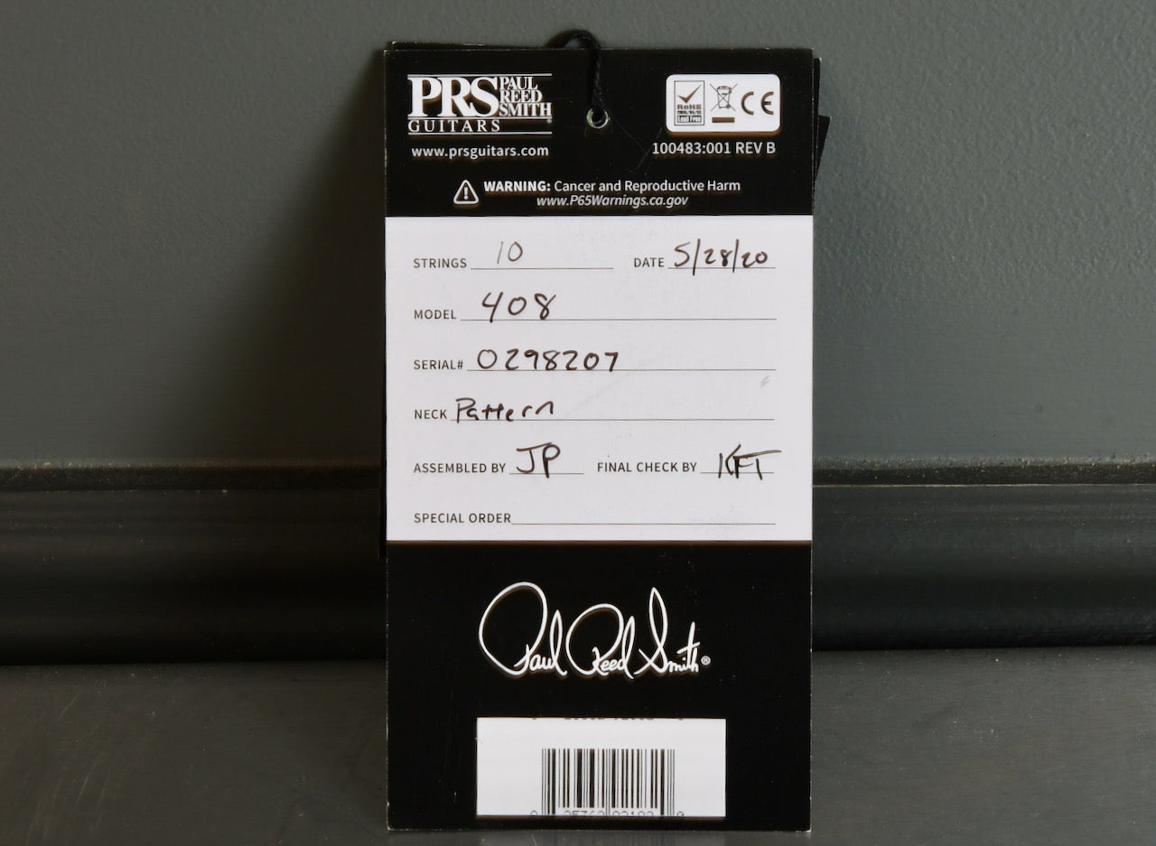 2020 PRS 408 Faded Whale Blue
