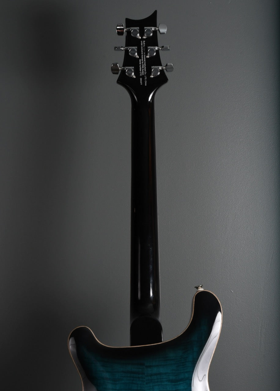 2020 PRS SE Hollowbody II Piezo Peacock Blue Burst