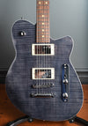 2020 Reverend Charger RA Trans Black Flame Top