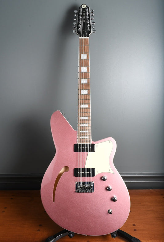 2020 Reverend Airwave 12 String *New Color* Mulberry Mist *Case Bundle*