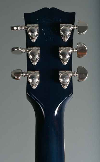 2015 Gibson Memphis ES-335 Figured Indigo Blue