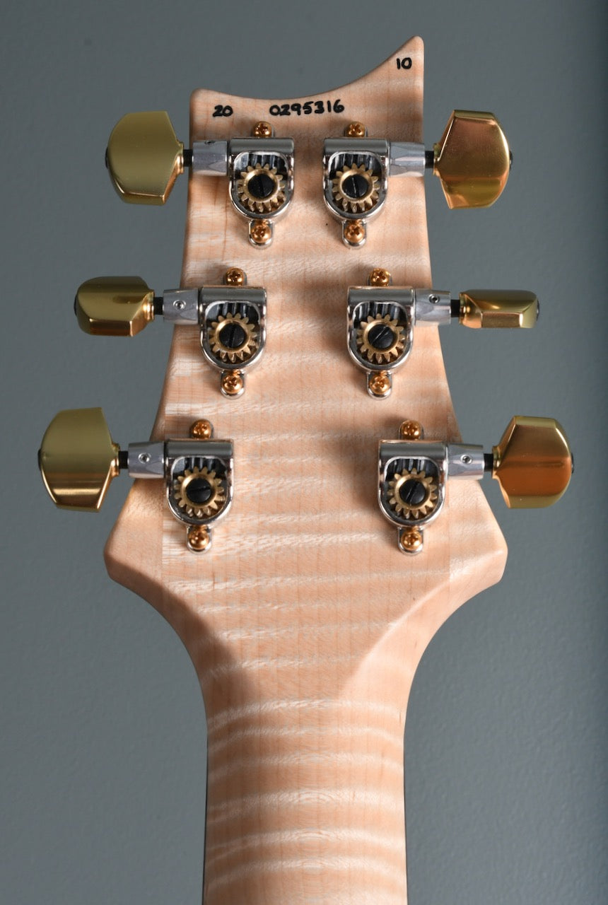2020 Experience PRS 509 Grey Black 10 Top & Flamed Maple Neck/Ebony Board
