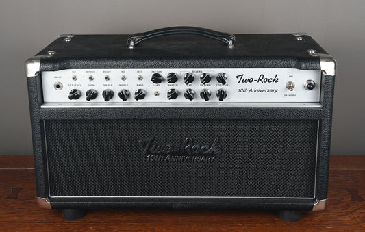 2009 Two Rock 10th Anniversary 50 watt Head Black Tolex