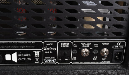 2019 Bogner Ecstasy 101B EL34 120 Watt Head Black Tolex