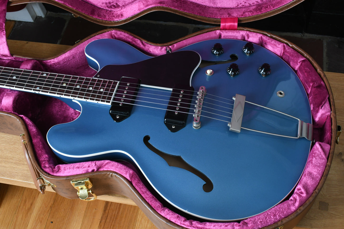 2015 Gibson Wildwood Memphis ES-330 Pelham Blue