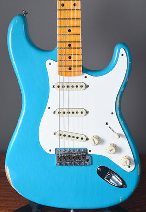 2015 Fender Custom Shop Wildwood 10 1955 Relic Stratocaster Taos Turquoise