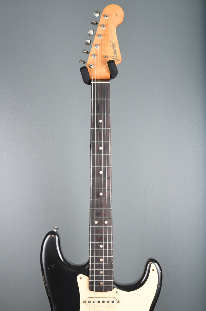 2015 Danocaster Double Cut Black Slider '60's Pickups