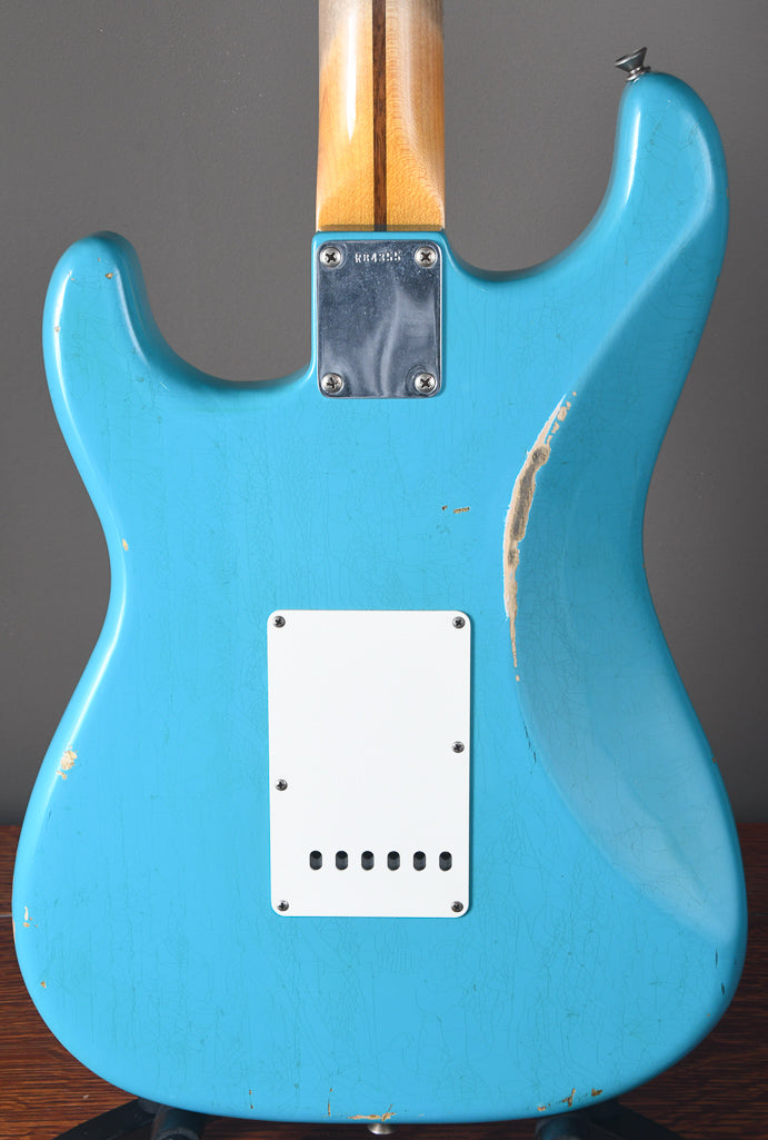 2015 Fender Custom Shop Wildwood 10 1955 Relic Stratocaster Taos Turquoise