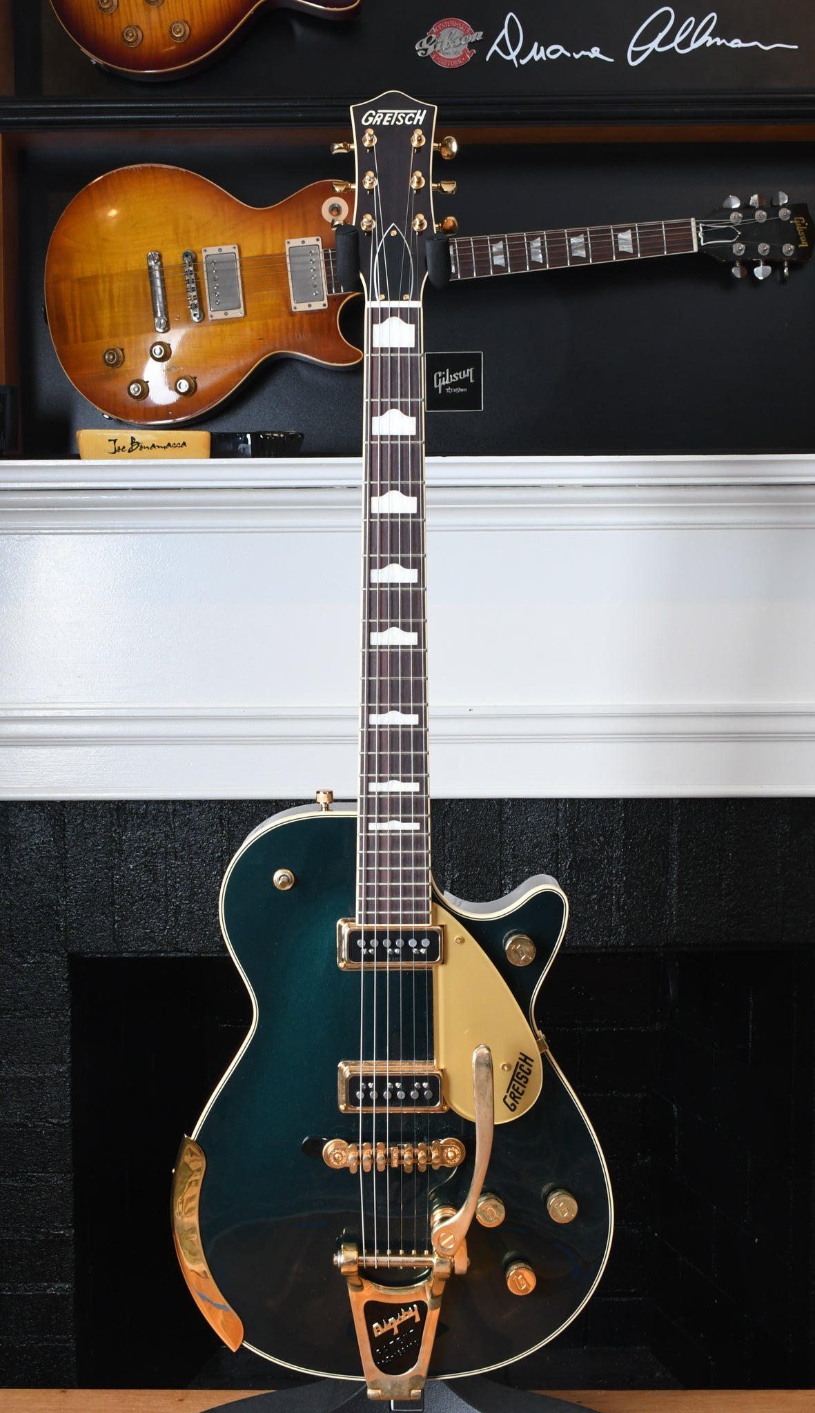 2021 Gretsch G6128T-57 Vintage Select ’57 Duo Jet with Bigsby Cadillac Green
