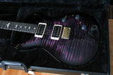 Paul Reed Smith PRS Custom 24 Piezo 10 Top *Custom Color* Purple Iris Wrap