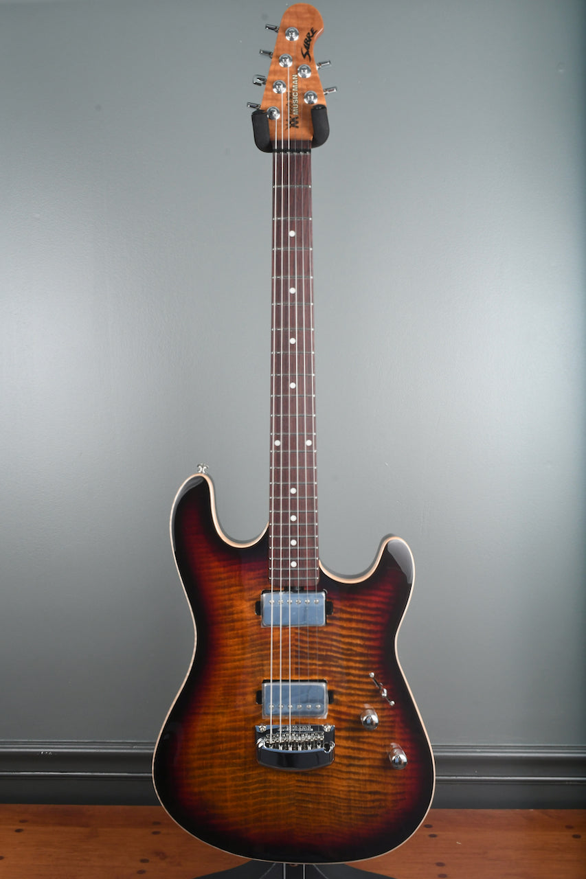 2020 Ernie Ball Music Man Sabre Bougie Burst