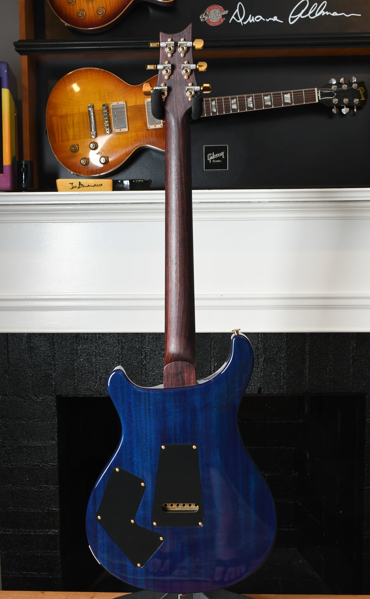 2022 Paul Reed Smith PRS Modern Eagle V *Wood Library* River Blue with Blue Burst Rosewood Neck