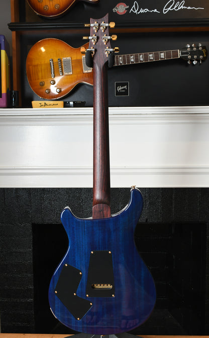 2022 Paul Reed Smith PRS Modern Eagle V *Wood Library* River Blue with Blue Burst Rosewood Neck