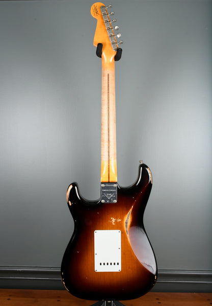 2017 Fender Custom Shop LTD 1956 Stratocaster Relic 2 Tone Sunburst