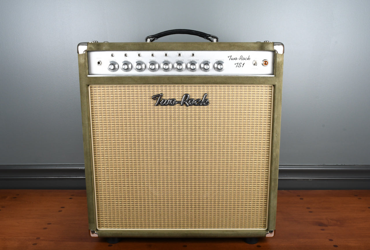 2020 Two Rock TS-1 50 Watt 1x12 Combo Moss Green Suede