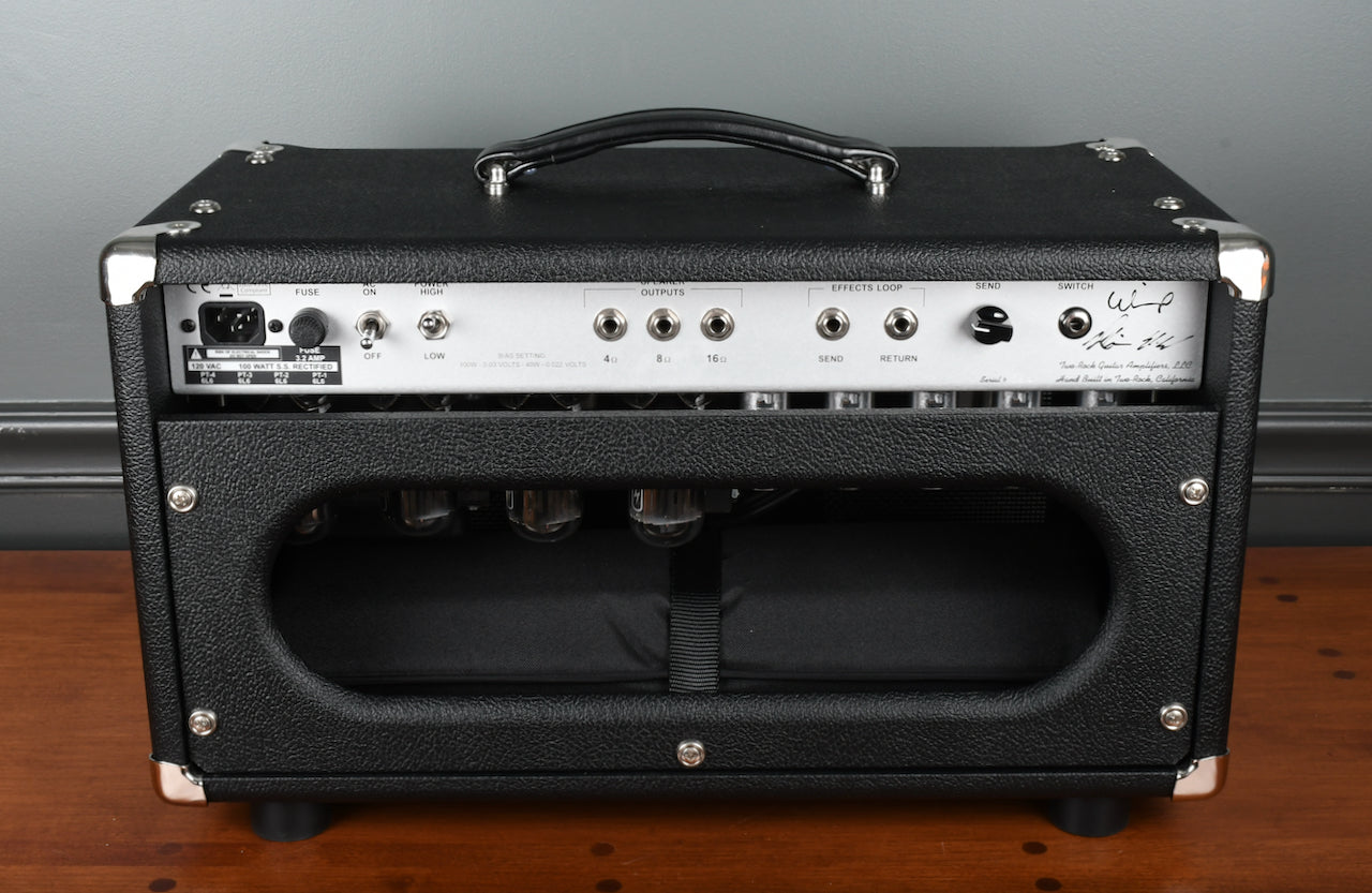 2020 Two Rock Bloomfield Drive 100/50 Watt Head Black Tolex