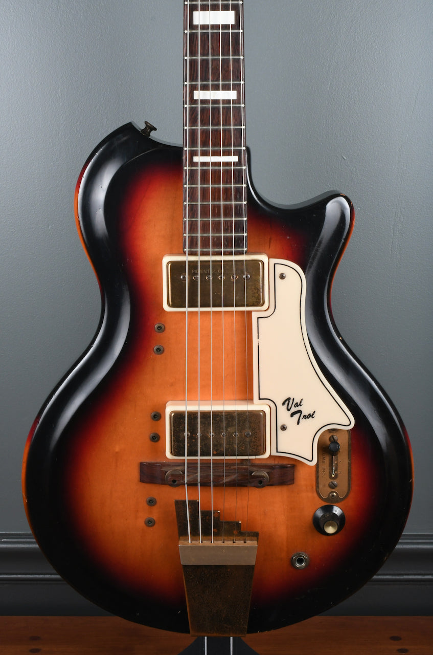 1959 Supro Rhythm Master "Val Trol" Sunburst with original case