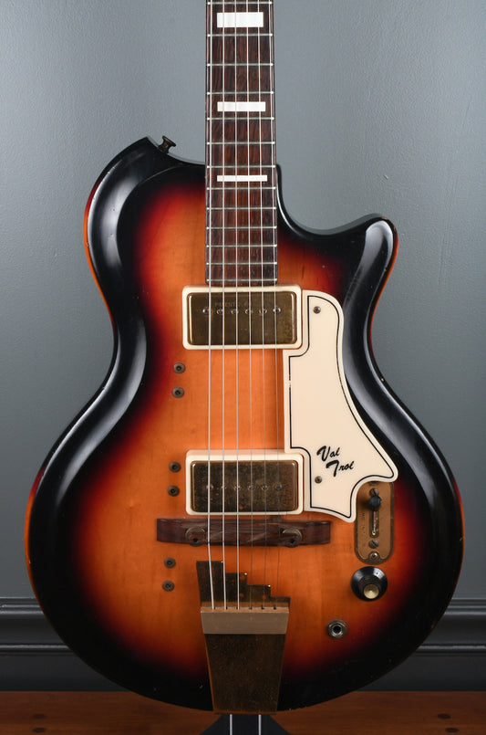 1959 Supro Rhythm Master "Val Trol" Sunburst with original case