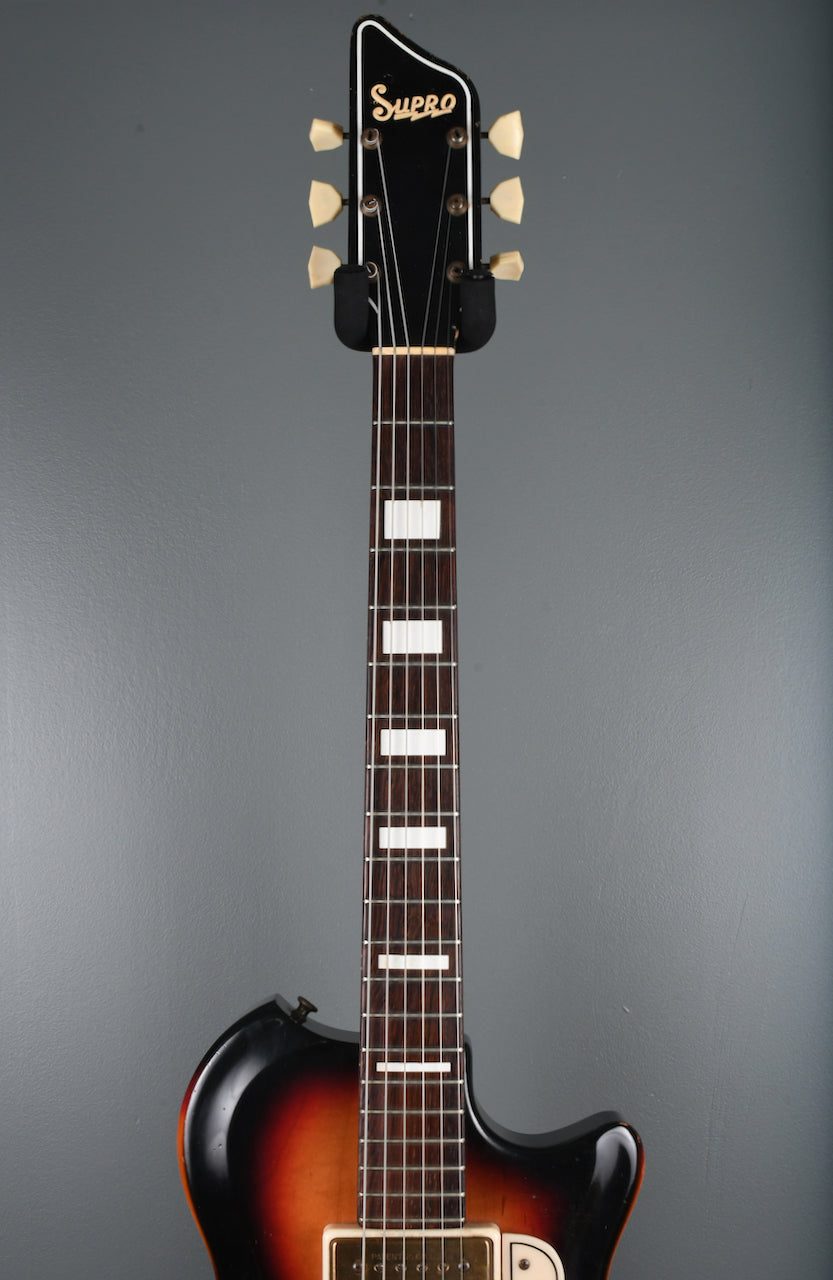 1959 Supro Rhythm Master "Val Trol" Sunburst with original case