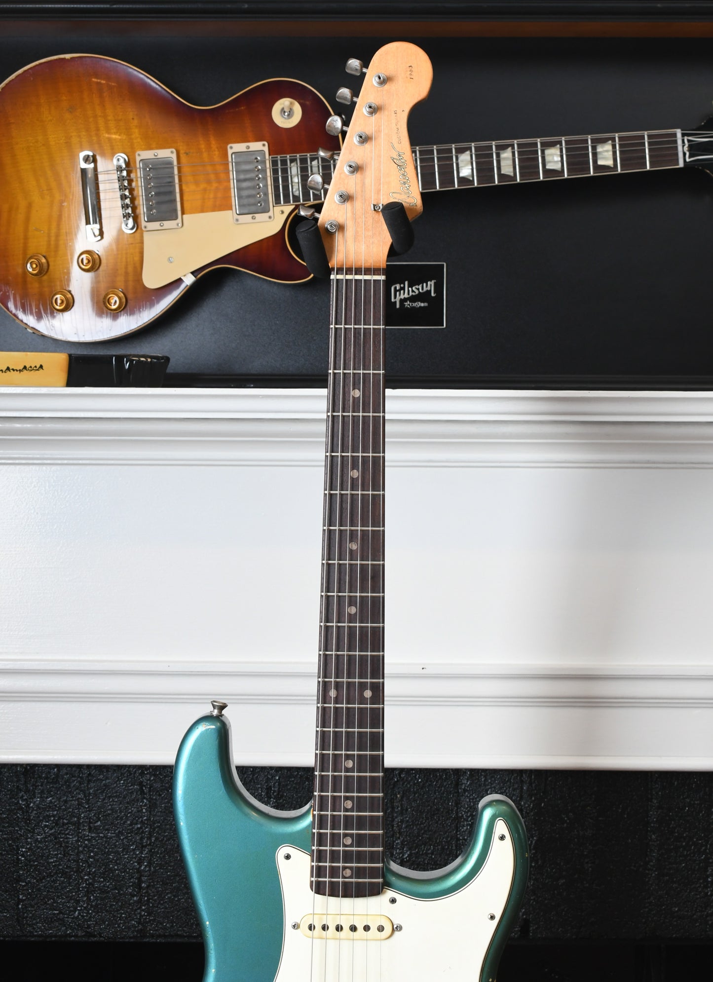2022 Danocaster Double Cut Lake Placid Blue