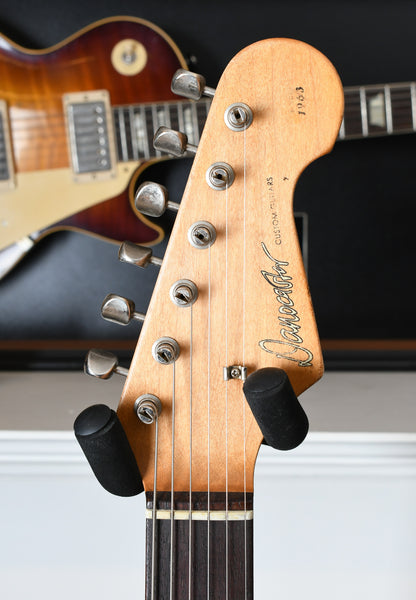 2022 Danocaster Double Cut Lake Placid Blue