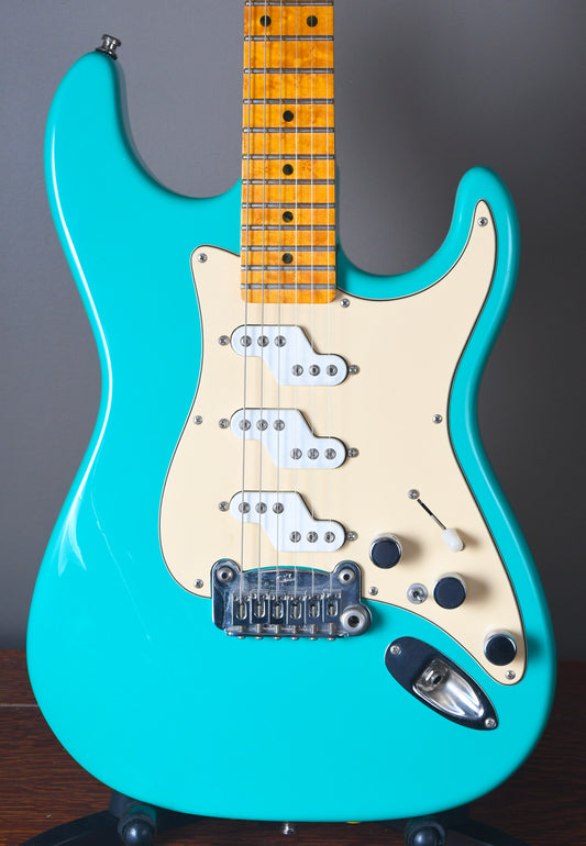 2005 G&L Comanche Belair Green Birdseye Maple Neck