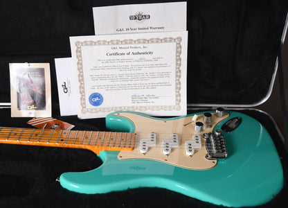 2005 G&L Comanche Belair Green Birdseye Maple Neck
