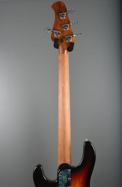 2020 Ernie Ball Music Man StingRay Short Scale Bass Vintage Sunburst w/Hard Case