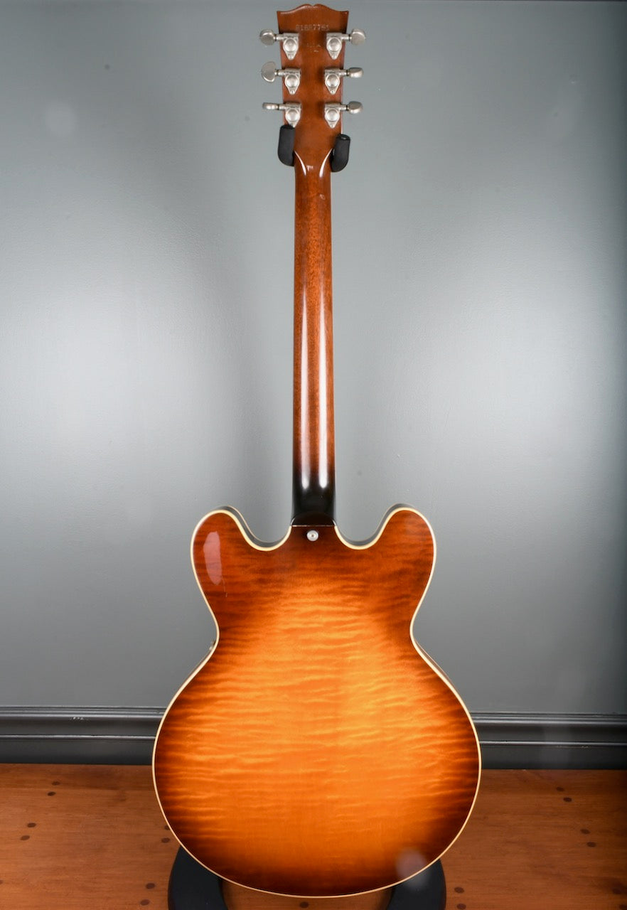 1987 Gibson ES-335 Tim Shaw Humbuckers, Teaburst