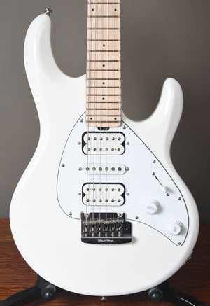 2018 Ernie Ball Music Man Silhouette White