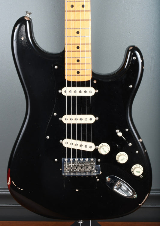 2008 Fender Custom Shop David Gilmour Black Stratocaster Relic