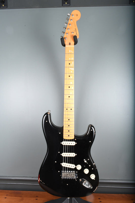 2008 Fender Custom Shop David Gilmour Black Stratocaster Relic