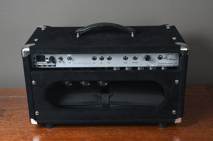 2019 Two Rock Bloomfield Drive 100/50 Watt Head Black Suede Vox Grill