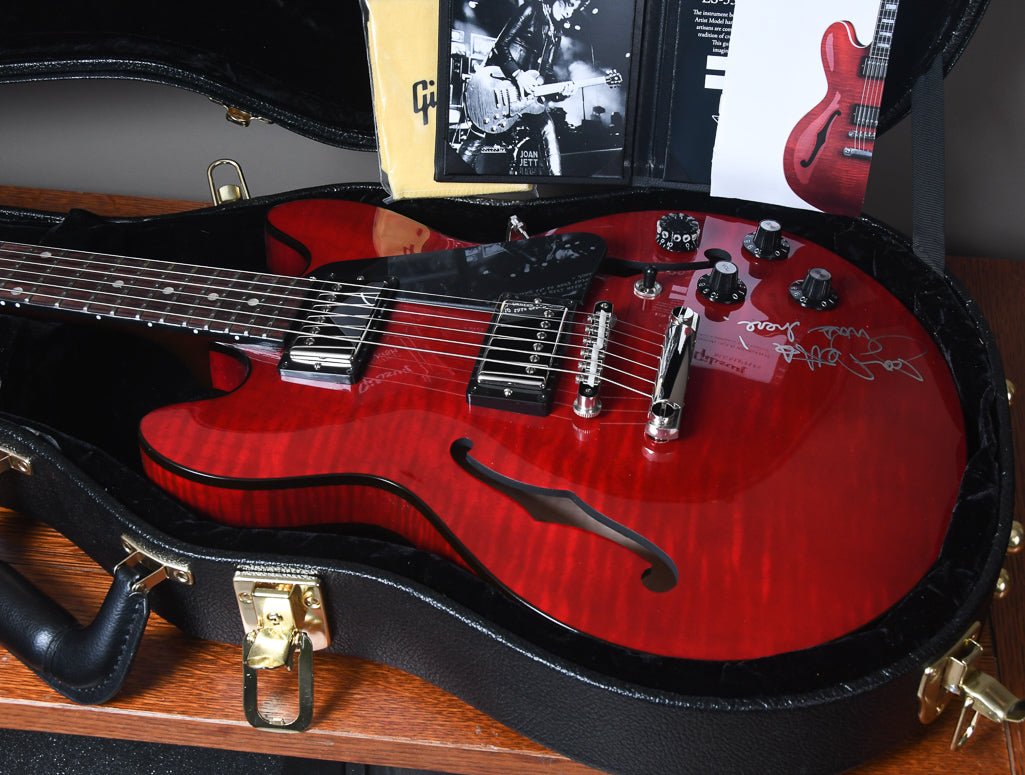 2019 Gibson Joan Jett ES-339 Wine Red Signed Limited Edition