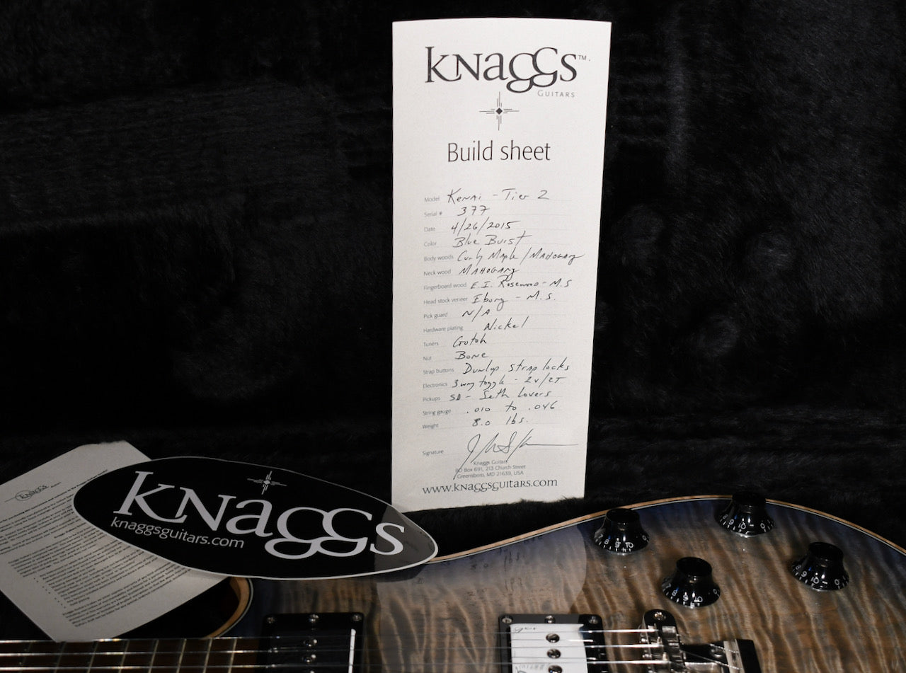2015 Knaggs Kenai Tier 2 Blue Burst