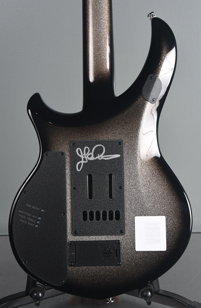 2019 Ernie Ball Music Man Limited Edition BFR John Petrucci Majesty Charred Silver - Autographed !