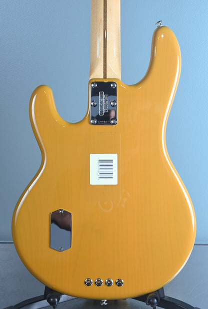 2019 Ernie Ball Music Man Sting Ray Old Smoothie Butterscotch