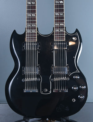 1974 Gibson EDS 1275 Double Neck Ebony OHSC