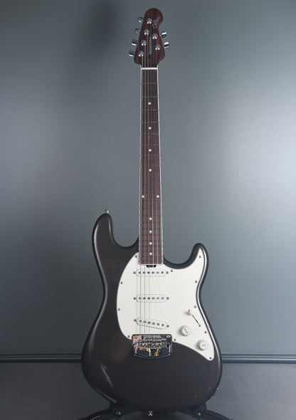 2019 Ernie Ball Music Man Cutlass Wenge Neck bound fingerboard Gray Joy