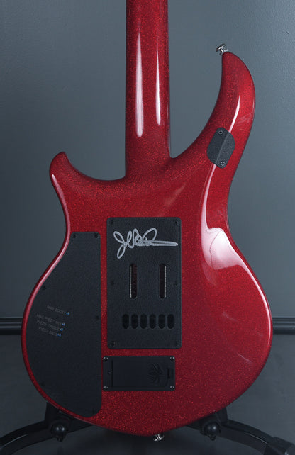 2018 Ernie Ball Music Man John Petrucci Majesty Ball Family Reserve BFR Cinnabar Red Limited Edition