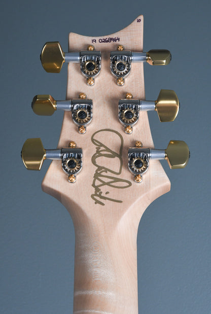 2019 PRS Wood Library Custom 24 Fatback 10 Top Quilt Orange Tiger
