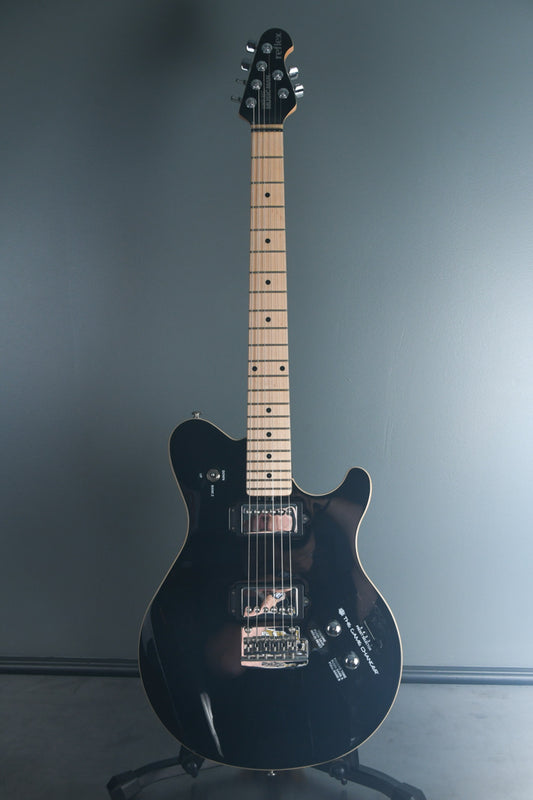 2012 Ernie Ball Music Man The Game Changer Reflex Guitar HH Tremolo Black