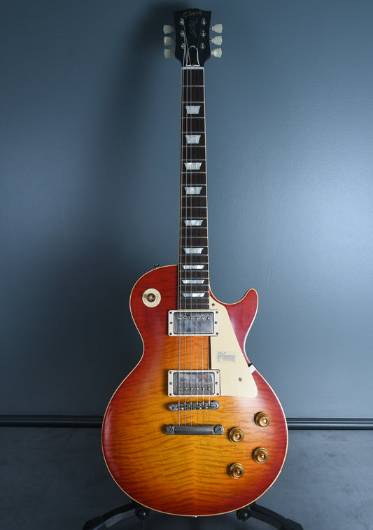 2019 Gibson 60th Anniversary Les Paul 1959 R9 Reissue Sunrise Teaburst OHSC
