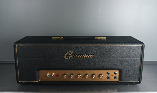 2019 Germino Club 40 Master Volume Tube Rectified Option Black Tolex