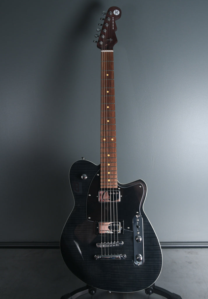 2019 Reverend Charger RA Trans Black Flame