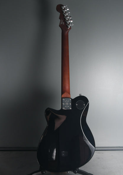 2019 Reverend Charger RA Trans Black Flame