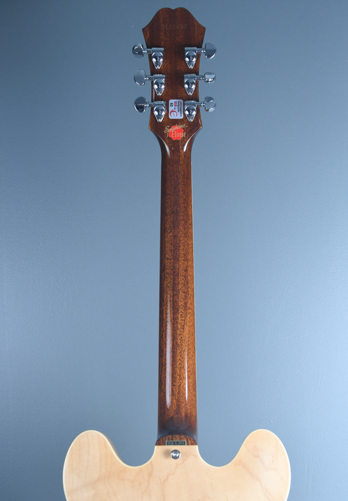 2013 Epiphone Elitist 1965 Casino Natural OHSC