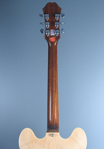 2013 Epiphone Elitist 1965 Casino Natural OHSC